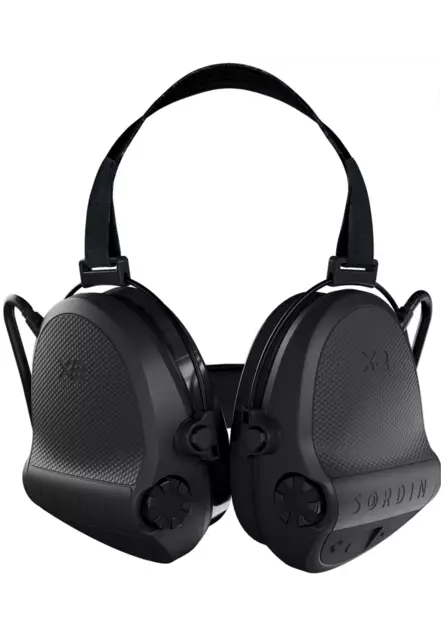 SORDIN SUPREME X2 NECKBAND GEL MUSTA - Kuulosuojaimet - ZZZ0014156 - 1