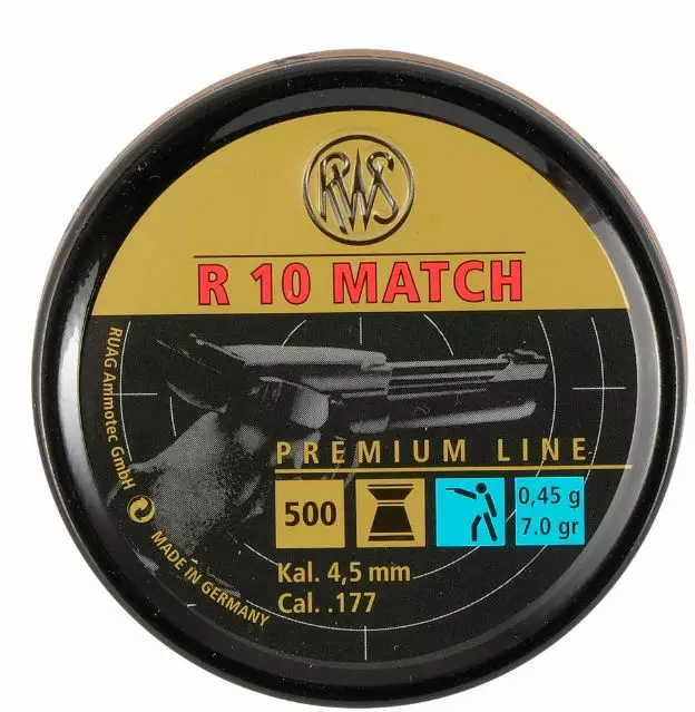 RWS R 10 MATCH PISTOL 4,51MM - Ilma-ase tarvikkeet - ZZZ0011566 - 1