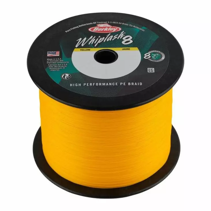 BERKLEY WHIPLASH 8 YELLOW 0.08mm 2000M - Siimat - ZZZ0012556 - 1