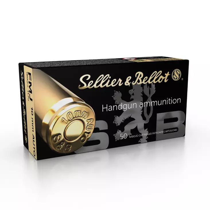 S&B 10mm AUTO FMJ 11,7g - Käsiase patruunat - ZZZ0013416 - 1