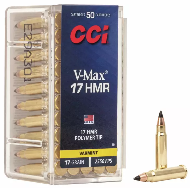 CCI .17HMR V-MAX 17GR 777M/S - Kaliiperi .17 hmr - I2846 - 1
