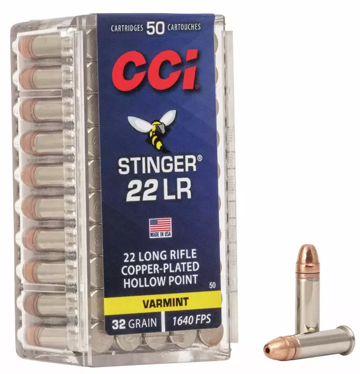 CCI STINGER 500m/s 2,08g - Kaliiperi .22lr - I2926 - 1