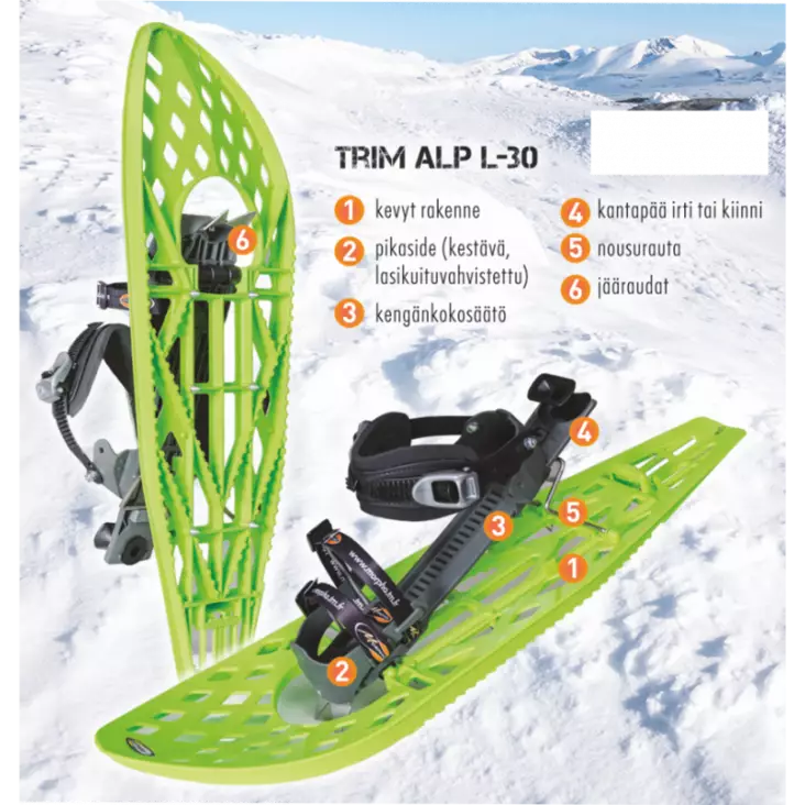 MORPHO SUPER TRIMALP L30" - Metsäsukset ja lumikengät - H456 - 1