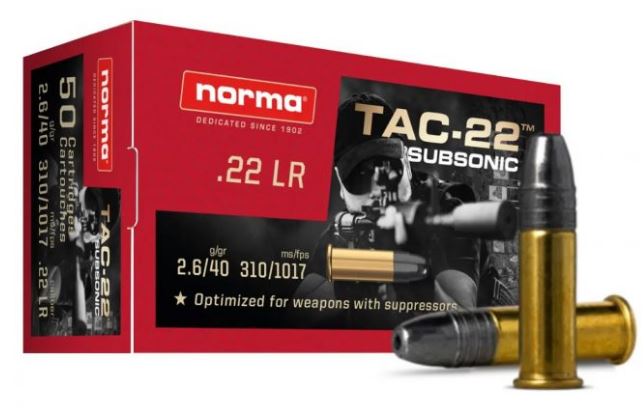 Norma Tac-22 Subsonic hp - Kaliiperi .22lr - ZZZ0009496 - 1