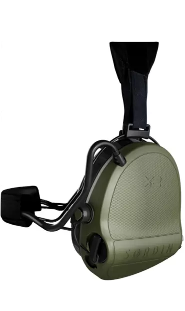 SORDIN SUPREME X2 NECKBAND GEL VIHREÄ - Kuulosuojaimet - ZZZ0014157 - 2