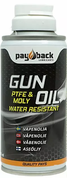 Payback aseöljy 150ml - Aseiden puhdistusvälineet - ZZZ0008327 - 1