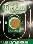 TARKKA VAALEANRUSKEA - Ampumataulut - I5647 - 1