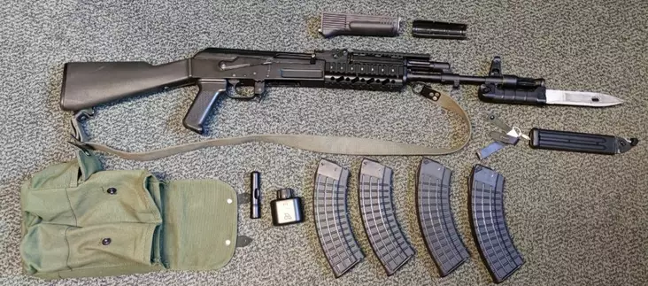 ARSENAL SAR-M1 7,62X39+ lippaat yms - Käytetyt kiväärit - K000397 - 1