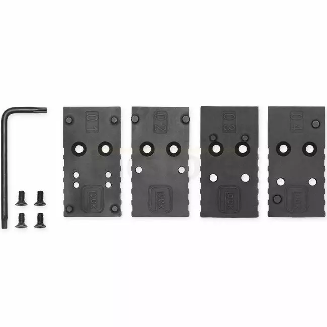 Glock MOS adaptersetti 01i 25,5mm - Valopistetähtäin jalustat - ZZZ0013977 - 1