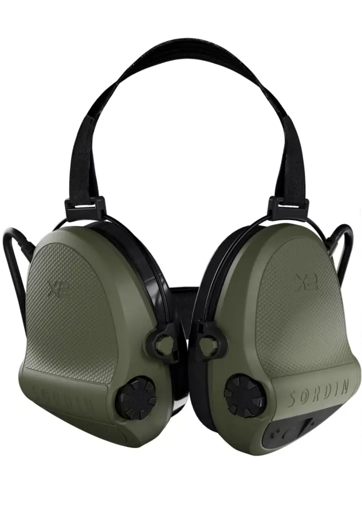 SORDIN SUPREME X2 NECKBAND GEL VIHREÄ - Kuulosuojaimet - ZZZ0014157 - 1