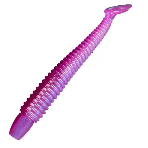 Lunker City Ribster 4,5" #222 Pro Purple - Jigit - G5097 - 1