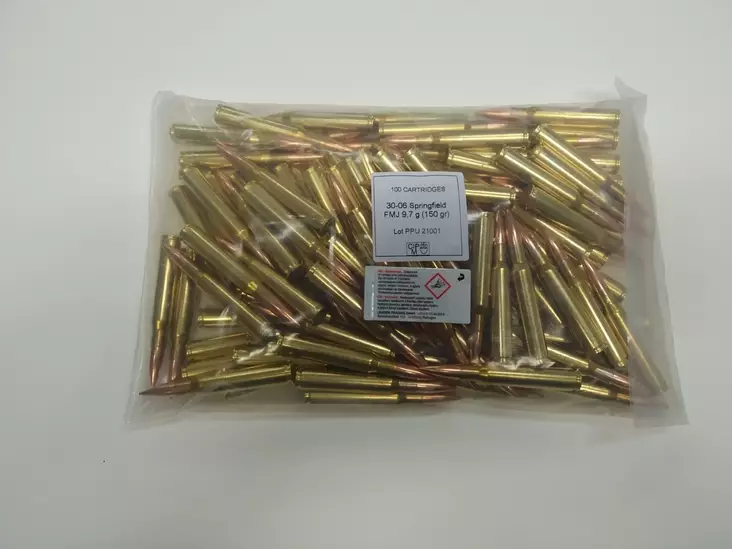 PPU .30-06 9,7G FMJ Bulk - Kaliiperi .30-06 - I4657 - 1