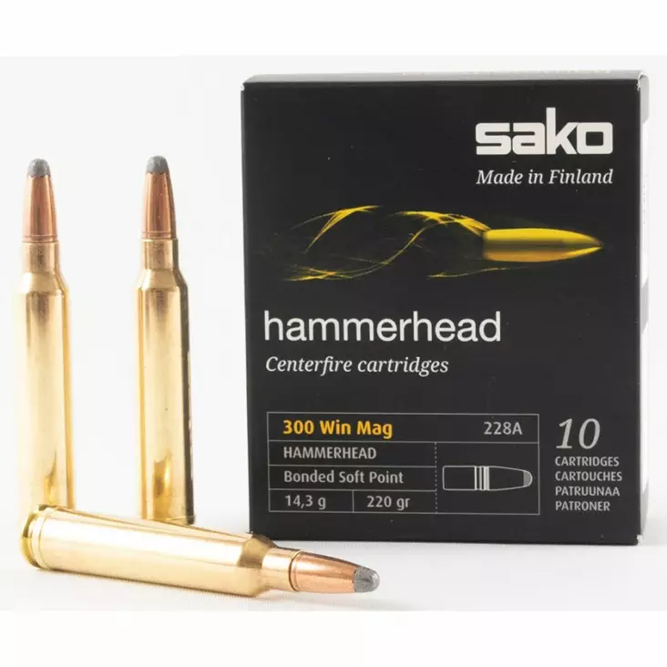 SAKO .300 WIN MAG HAMMERHEAD 14,3G - Muut kivääri kaliiberit - I5197 - 1