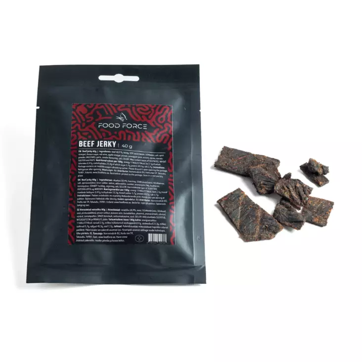 Food Force Beef Jerky - Retkeilytarvikkeet - ZZZ0014358 - 1