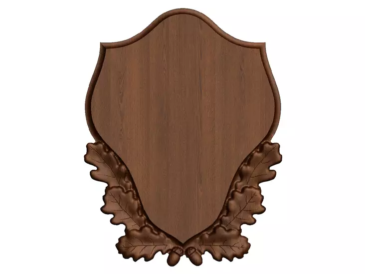 Hirvi I Kaiverrettu 50cmX37cm - Trofeen taustat - ZZZ0013398 - 1