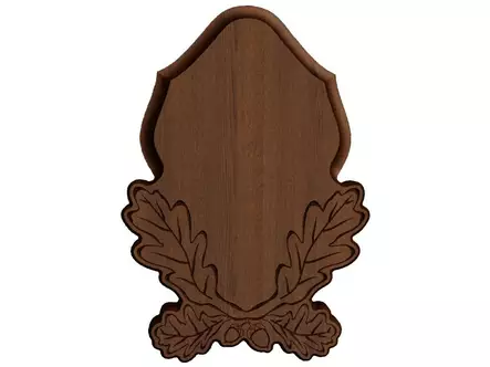 Metsäkauris I kaiverrettu 33cmX25cm - Trofeen taustat - I4589 - 1