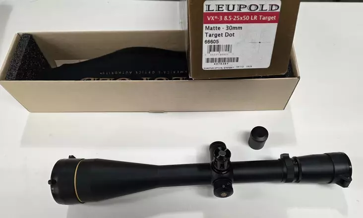 Leupold VX-3 8,5-25x50 LR Target Dot - Käytetty optiikka - K000399 - 1