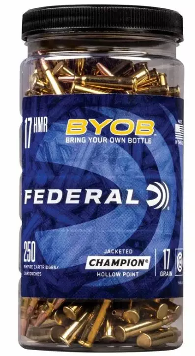 FEDERAL .17HMR BYOB HP 771m/s 17gr 250Kp - Kaliiperi .17 hmr - ZZZ0011519 - 1