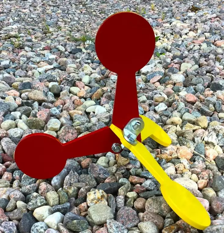 5etta KÄÄNTYVÄ MAALITAULU - Ampumataulut - ZZZ0012339 - 1