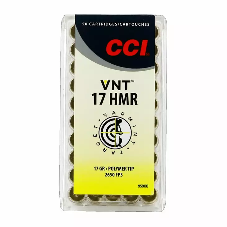 CCI .17hmr VNT 17grain - Kaliiperi .17 hmr - I5339 - 1