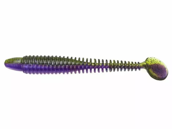 Lunker City Swimmin' Ribster 4" #221 Smo - Jigit - G5089 - 1