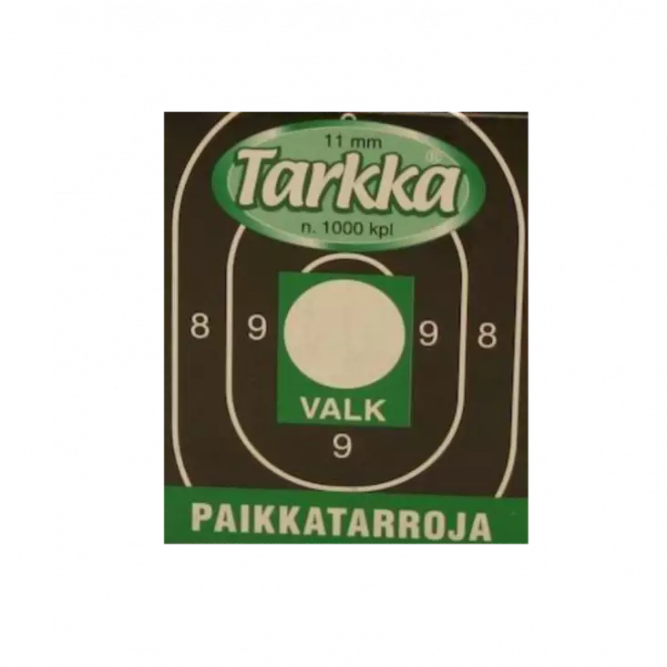 TARKKA 11MM VALKOINEN - Ampumataulut - I1719 - 1